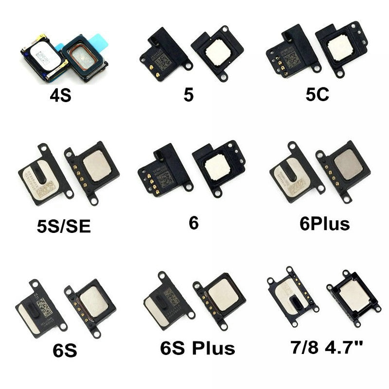 100% Echt Oortelefoon Speaker Voor Iphone 4 4S 5 5S 5c Se 6 6S 7 8 8plus X Xr Oor Speaker Oortelefoon Oor-Luidspreker Onderdelen
