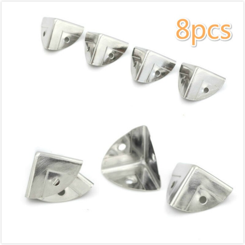 8pcs Antique Metal Wooden Wine Box Corner Iron Protection Case Edge Guard Box Packaging Corner Cover