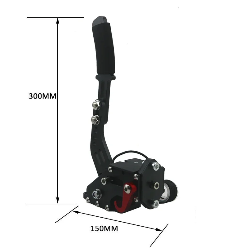 16Bit USB Handbrake SIM For G25/27/29 T500 PC Racing Games FANATECOSW DIRT RALLY Hand Brake System Red Black Blue