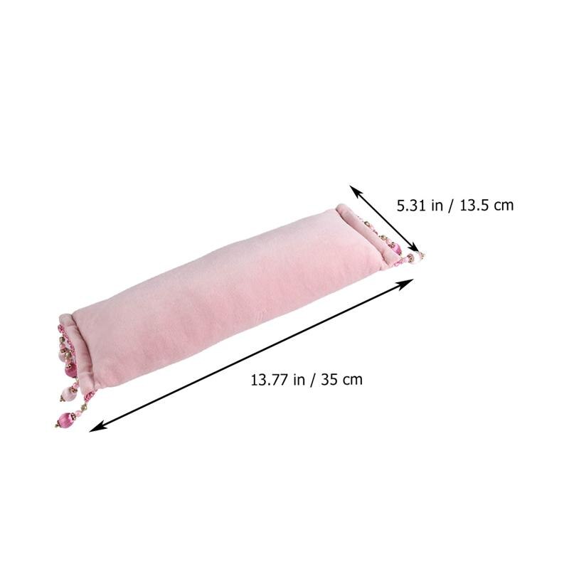 Almohadilla para el cuidado de la manicura, almohada para manos, cojín para reposabrazos, accesorios de manicura, tapete de manicura para el hogar: Pink