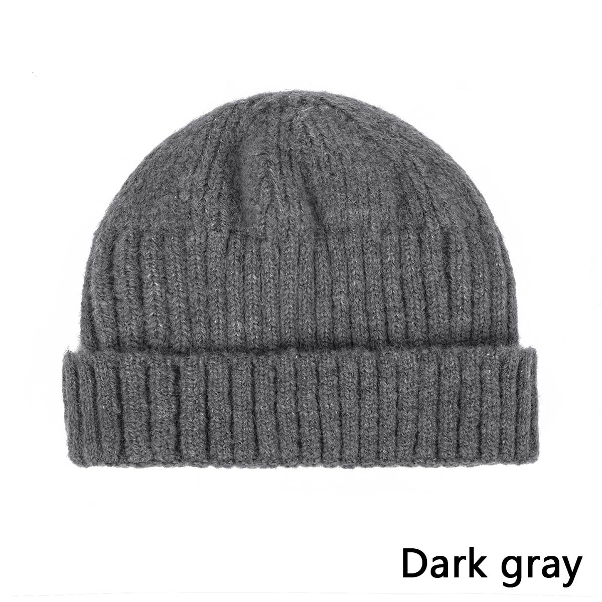 Vinter hue til kvinder mænd strikket kort melon hue unisex skullies hue varme vinter herre hatte gorras: -en