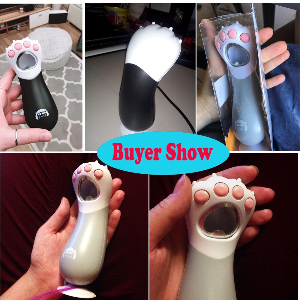 Draagbare Creatieve Kat Poot Vormige Flesopener Glas Bier Flesopener Keuken Gadget Gereedschap Beer Bar Tool Klauw Voor Keuken
