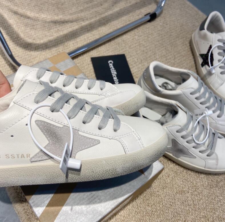Vrouwen Schoenen Sport Sneakers Кроссовки Tenis Loopschoenen Zapatillas Gouden Vieze Oude Sterren Witte Platte Schoenen