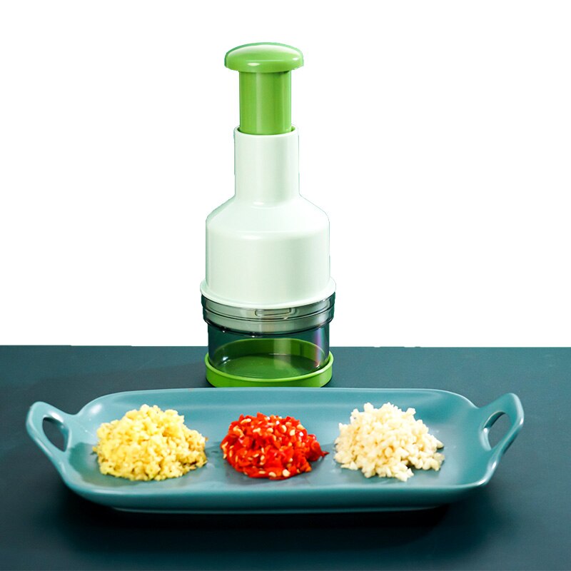 Multifunctional Garlic Blender Hand Pressure Cooking Tools Kitchen Utensils Pepper Ginger Stainless Steel Useful Slice Grinder