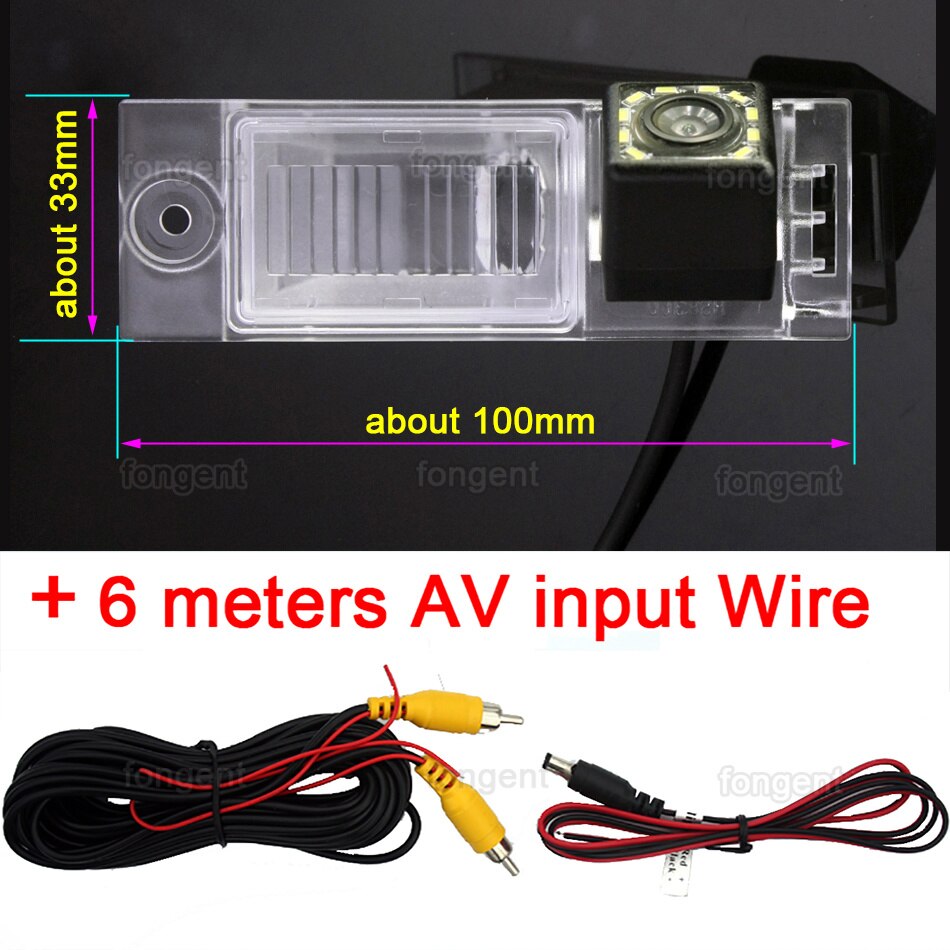 Voor Hyundai Tucson IX35 Auto 170 Graden Speciale Voertuig Achteruitrijcamera Back Off Up Draadloze Reverse auto Camera: 12led Rear Camera
