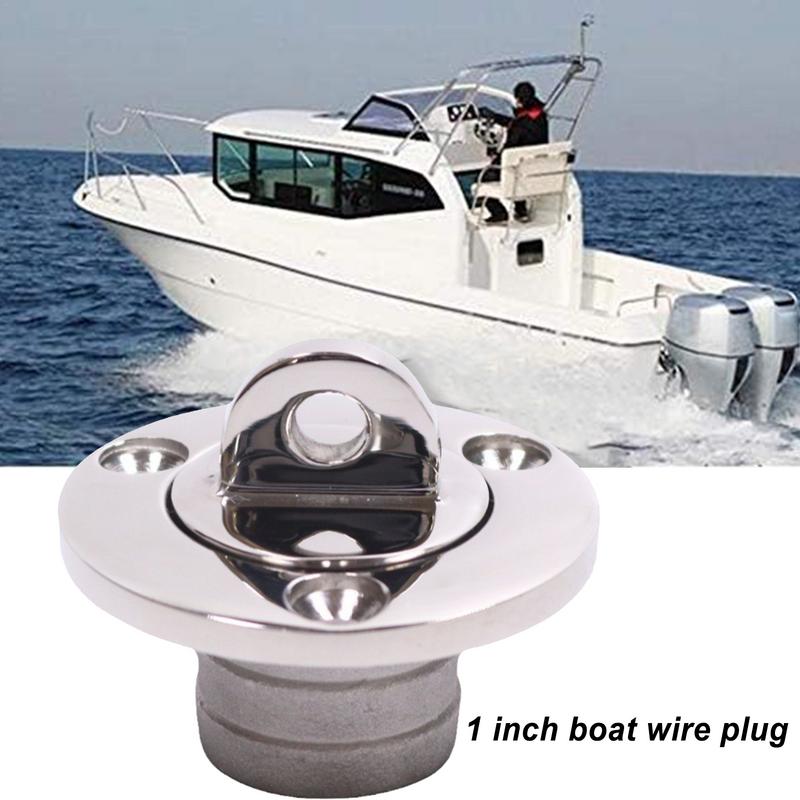 1-Zoll-Ablassstopfen Bootsstopfen Marine Plugs Marine Bootsteile Edelstahl Ablassstopfen Auslaufsicherer Sicherheitsstopfen Gewinde Bootsstopfen
