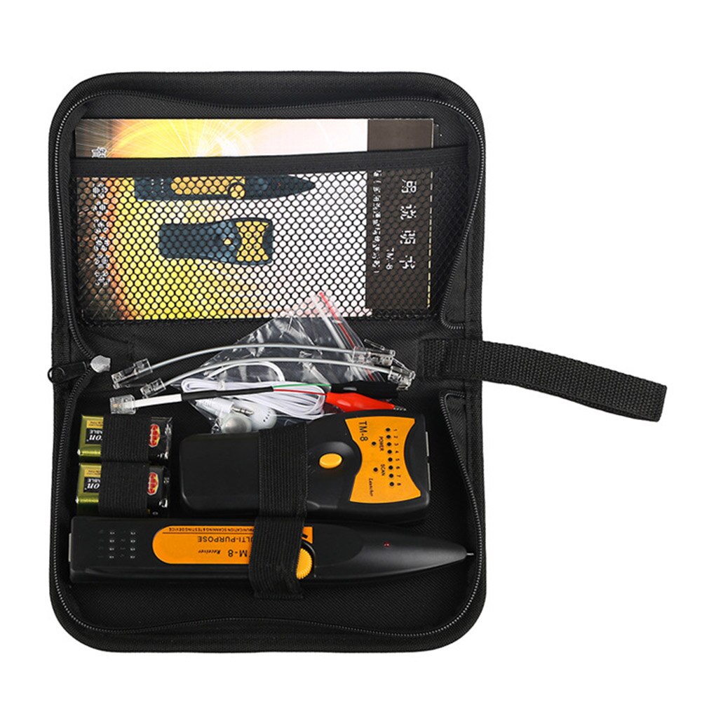 RJ45 UTP STP RJ11 Diagnose Tone Line Finder Tracer Network Phone Telephone Wire Cable Tester Toner Tracker Detector