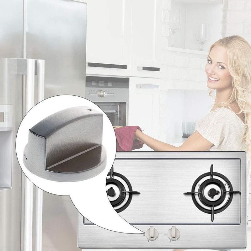 2 stk 6mm universal metal drejekontakt kontrolknapper til køkken komfur værktøj gaskomfur ovn kogeplade knap udskiftning tilbehør