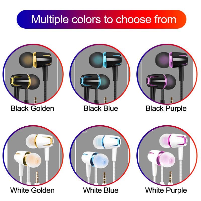 Auriculares con cable E18 para teléfono móvil, cascos ajustables de volumen, pausa/reproducción, para Huawei, xiaomi Honor, 3,5mm
