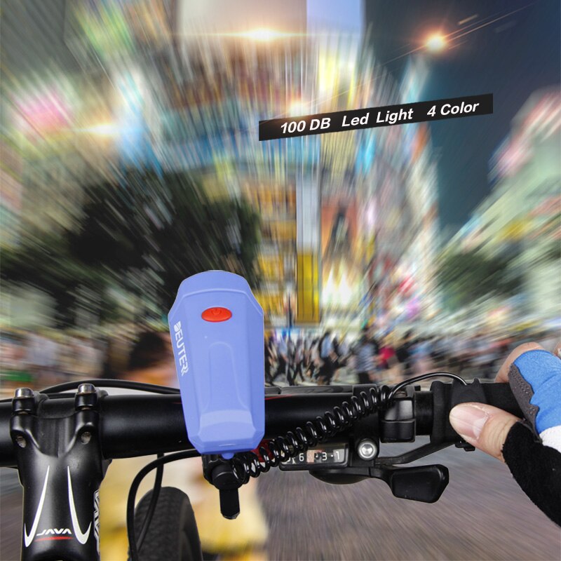 Cykel klokke cykel horn elektronisk cykel cykel styr ring klokke horn stærk høj luft alarm klokke lyd cykel horn sikkerhed