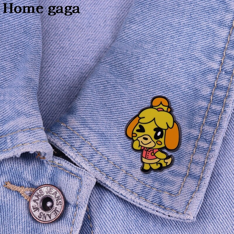 D3466 Homegaga Leuke Dier Emaille Pins Broches Bag Kleding Revers Pin Game Badge Sieraden Voor Vrouwen