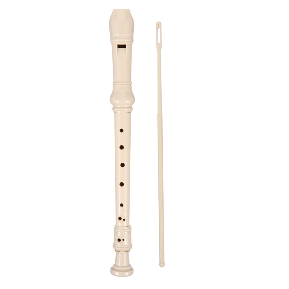 1 Set 8 Hole Recorder Soprano Recorder For Kids German Style Treble Flute