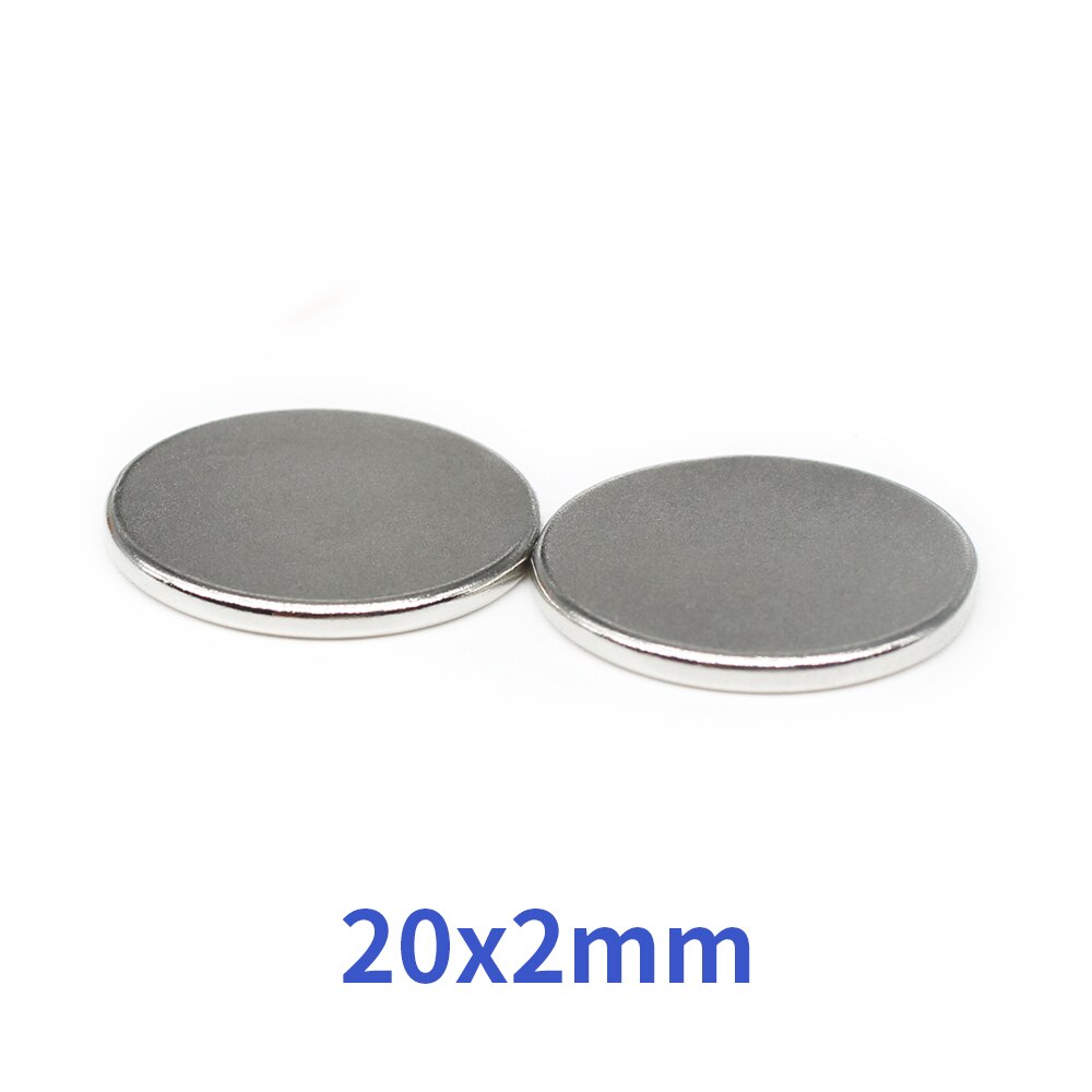 5/10/15/20/30/50/100Pcs 20X2 Mm Ronde Zoeken magne... – Grandado