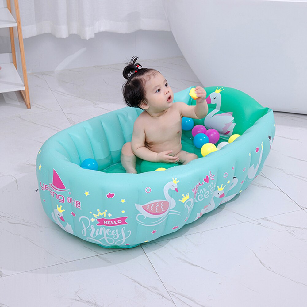 0-3 jahre alt Baby Badewanne PVC Verdicken Wärme Erhaltung Badewanne Baby Aufblasbare Tragbare Dusche Becken für Neugeborenen Baby