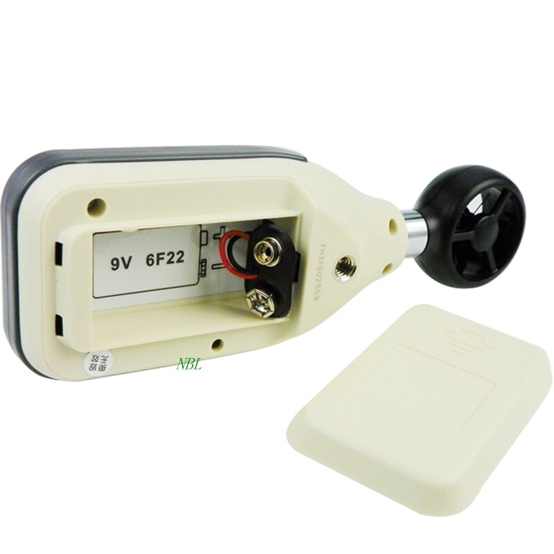 0~30m/s High Precision Digital Anemometer Portable LCD Display Wind Speed Air Temperature Thermometer Meter