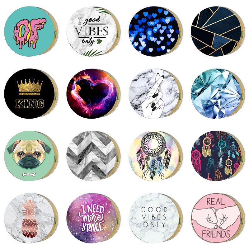 Car Phone Holder iron sheet Metal Plates For Magnet Mobile Phone Holder Universal Magnet Holder Replacement Plate