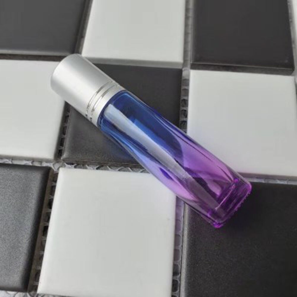 10ml gradient farve æterisk olie parfume flaske rullekugle tyk glas rulle på holdbar til rejse kosmetik beholder: 5