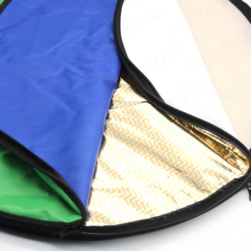 7 in 1 110cm Multi Photo Oval Collapsible Light Reflector Portable Photography Studio Reflector Outdoor portrait NP6103