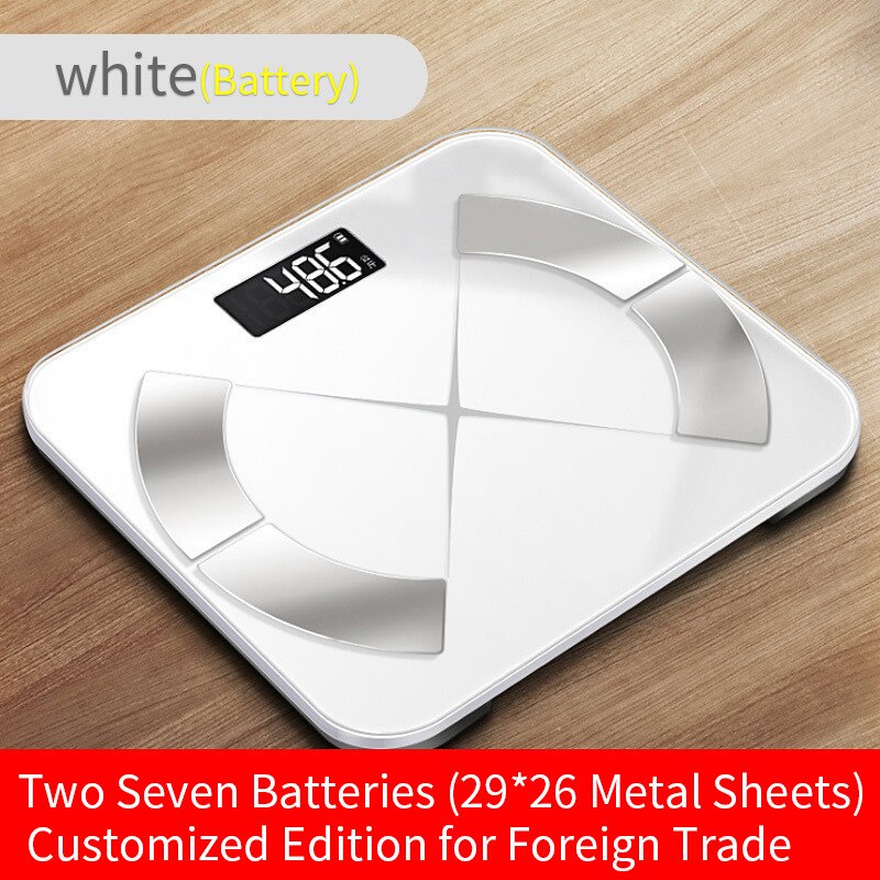 Bluetooth scales floor Body Weight Bathroom Scale Smart Backlit Display Scale Body Weight Body Fat Water Muscle Mass