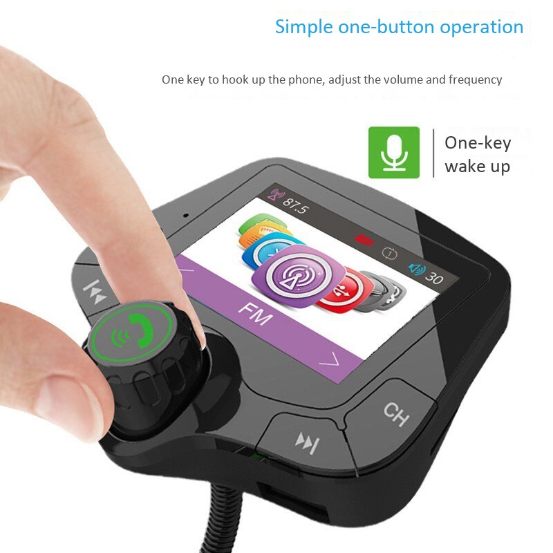 G24 auto  mp3- speler met fm draadloze zender draadloze auto bluetooth  mp3- speler