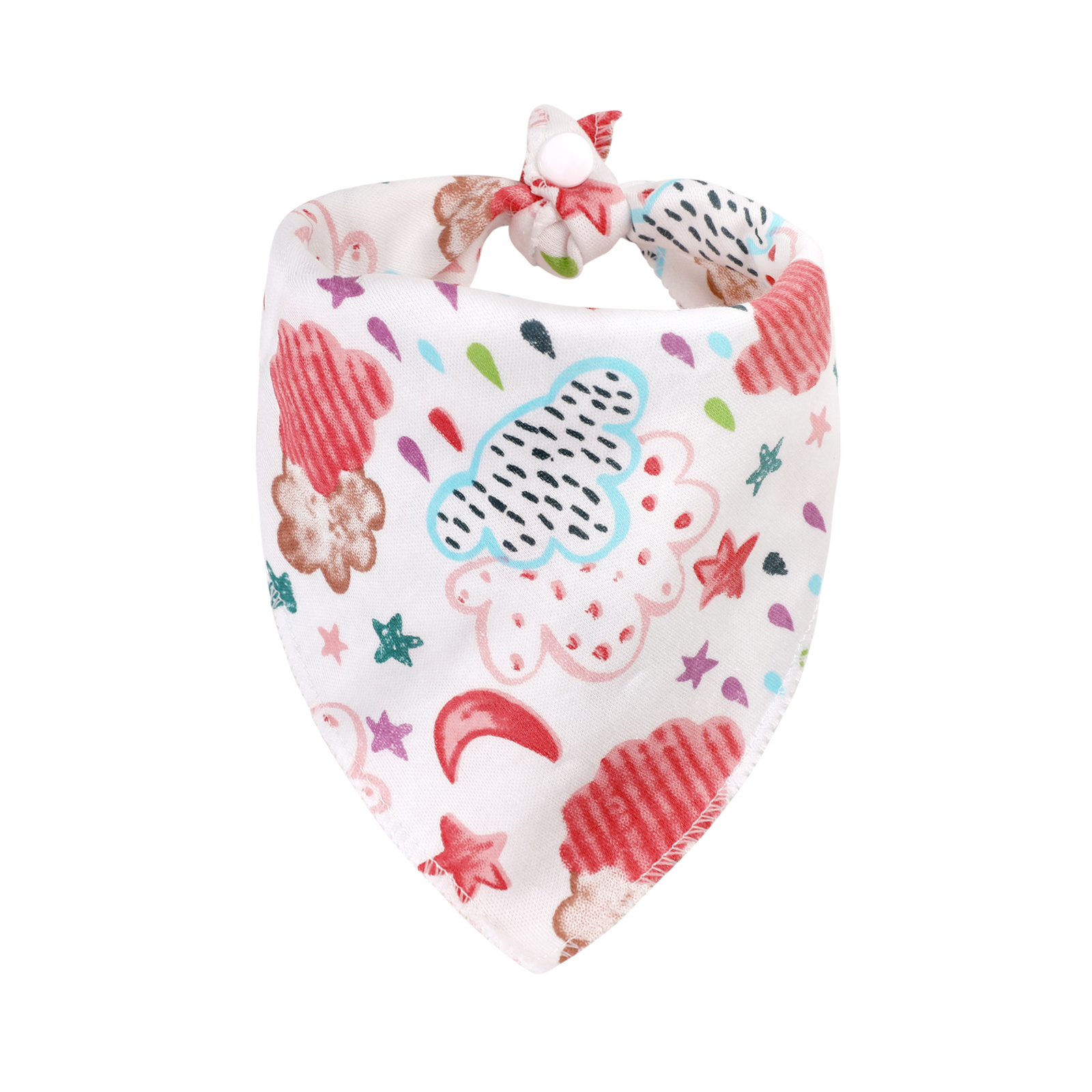 8 Stks/partij Pack Baby Bandana Kwijlen Slabbetjes Aankomst Kleur Super Zachte Bandana Slabbetjes Voor Jongens &amp; Meisjes 100% Organische katoen Zomer Slabbetjes