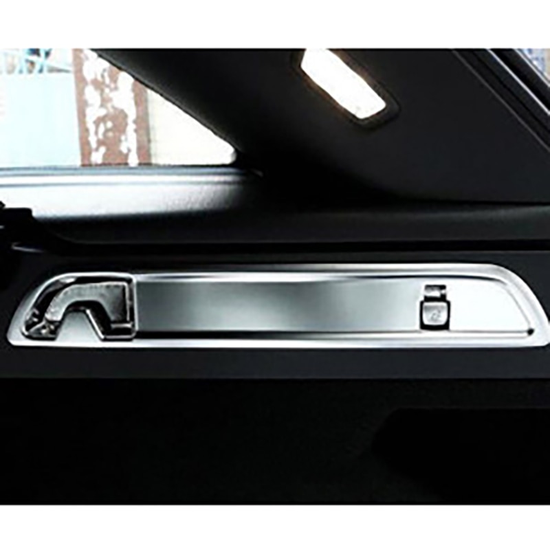 -2Pcs/Set Abs Chrome Kofferbak Haak Decoratieve Cover Trim Voor Mercedes Benz Glc Klasse X253 200 260 300 auto Accessoires