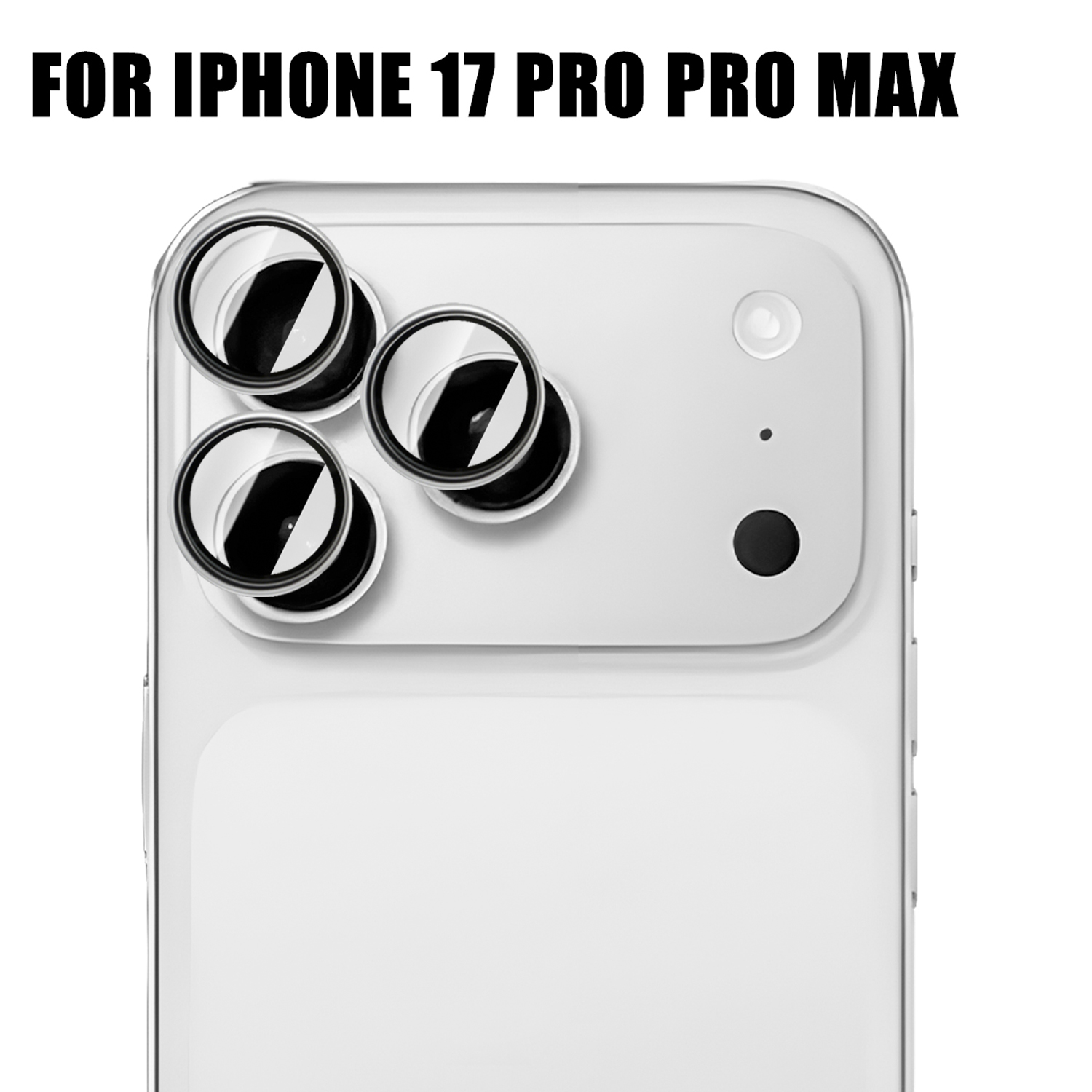 1/3/5 juegos de Protector de lente de cámara Individual, cubierta protectora de lente antiarañazos de alta definición para PC dura para IPhone 17 ProMax 17air: otro /  Opción4