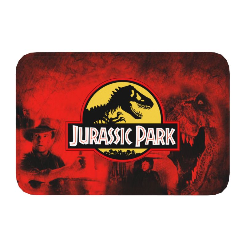 Jurassic Park Dinosaur Print Front Door Floor Entrance Mats Indoor Kitchen Bath Doormat Bedroom Carpet Rug: VIOLET/紫罗兰