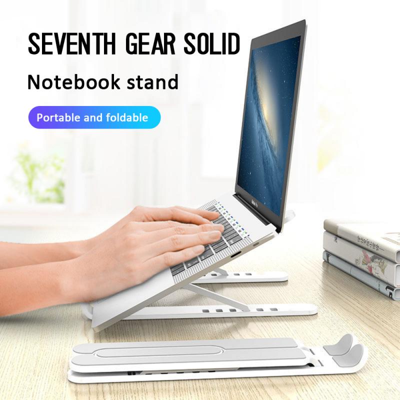 Draagbare Auto Laptop Stand Opvouwbaar Ondersteuning Base Notebook Stand Voor Macbook Pro Lapdesk Computer Laptop Houder Cooling Beugel