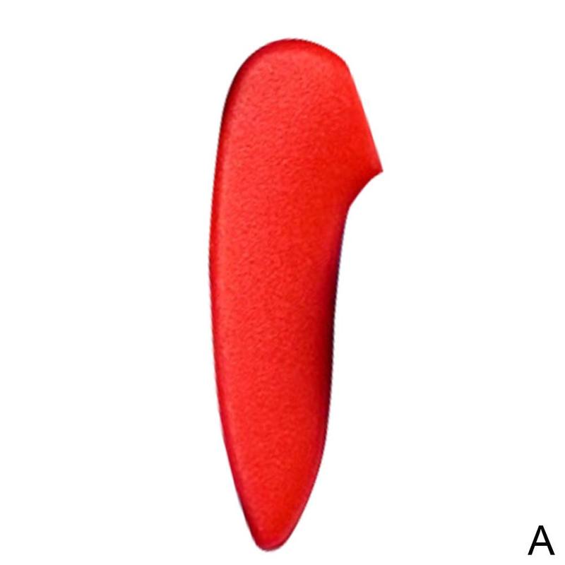 10 stücke Küche Messer Spitze Abdeckung Messer Punkt Knebel Praktische Messer Tragbare Messer Werkzeug Tipps Kunststoff Schutzhülle Erweitert G9u0: rot