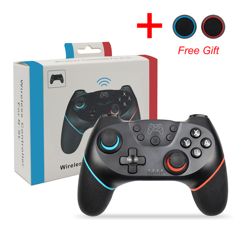 Senza fili di Bluetooth Gamepad Per Nintendo Interruttore Pro NS-Interruttore Pro Controller di Gioco joystick Per Nintend Console con 6 -assi Maniglia: B-R