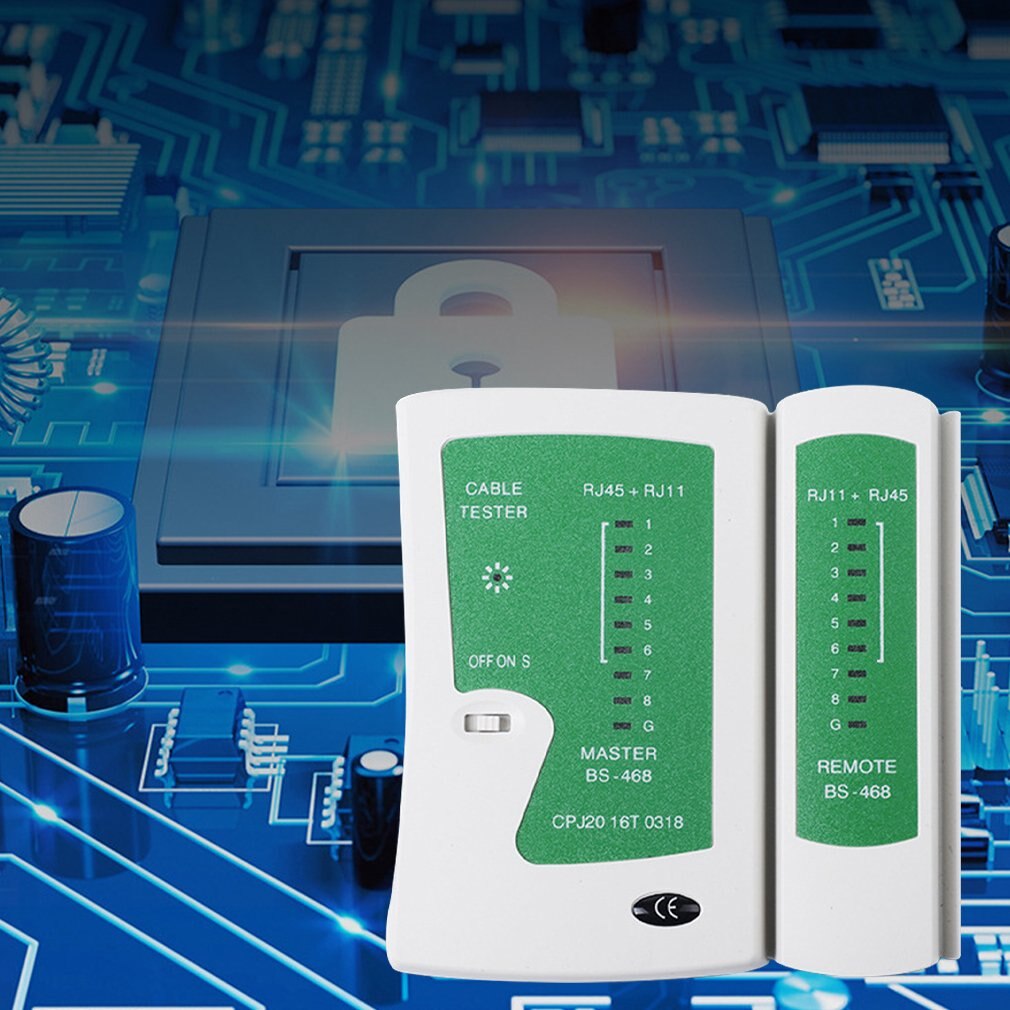 Network Cable Tester RJ45 RJ11 RJ12 CAT5 UTP LAN Cable Tester Detector Remote Test Tools Networking