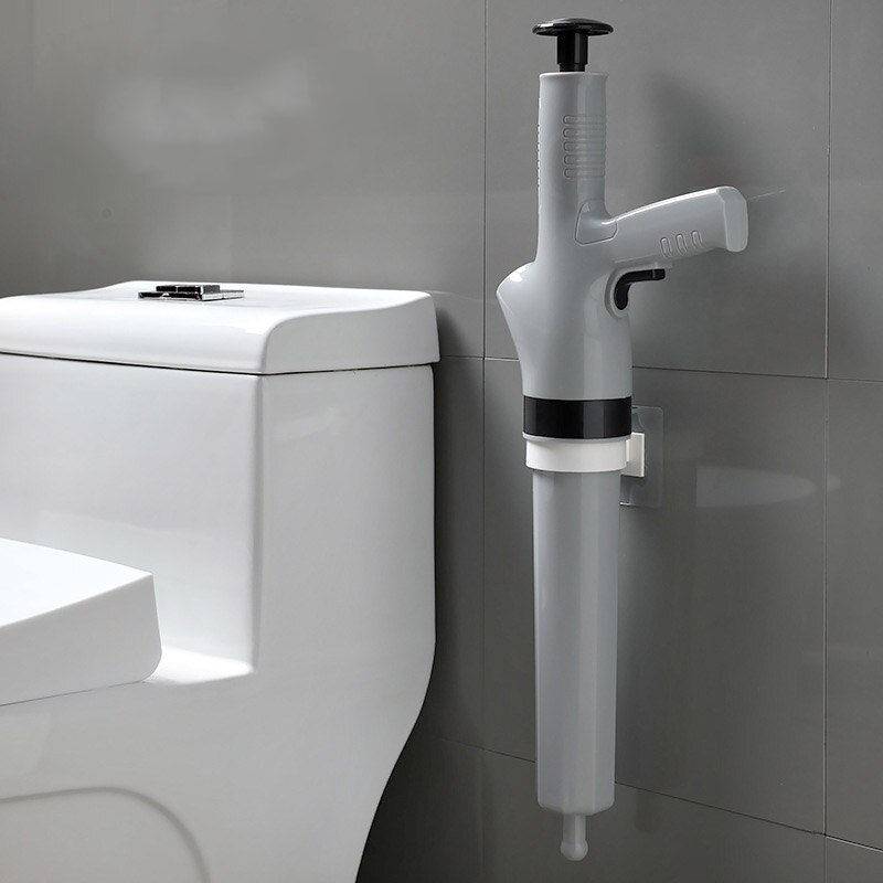 Air Power Drain Blaster Gun - Handmatige Gootsteen Ontstopper - Hoge Druk Toilet Reiniger Pomp - Eco-Vriendelijk Badkamer Gereedschap