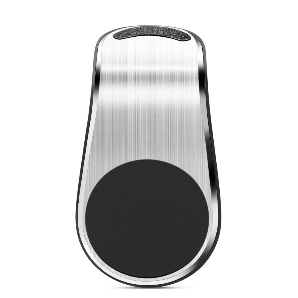 Soporte magnético de Metal para teléfono de coche, para peugeot 206, 207, 208, 307, 308, 407, 508, , para citroen c4, c5, c3: Silver