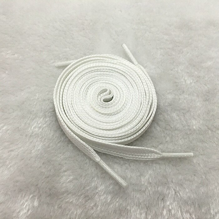 Leucht Schnürsenkel Sportlich Sport Flache Leinwand Schnürsenkel Glow In The Dark Nacht Farbe Schnürsenkel Fluoreszierende 80/ 100/120/140cm YG-1: WHITE / 120cm
