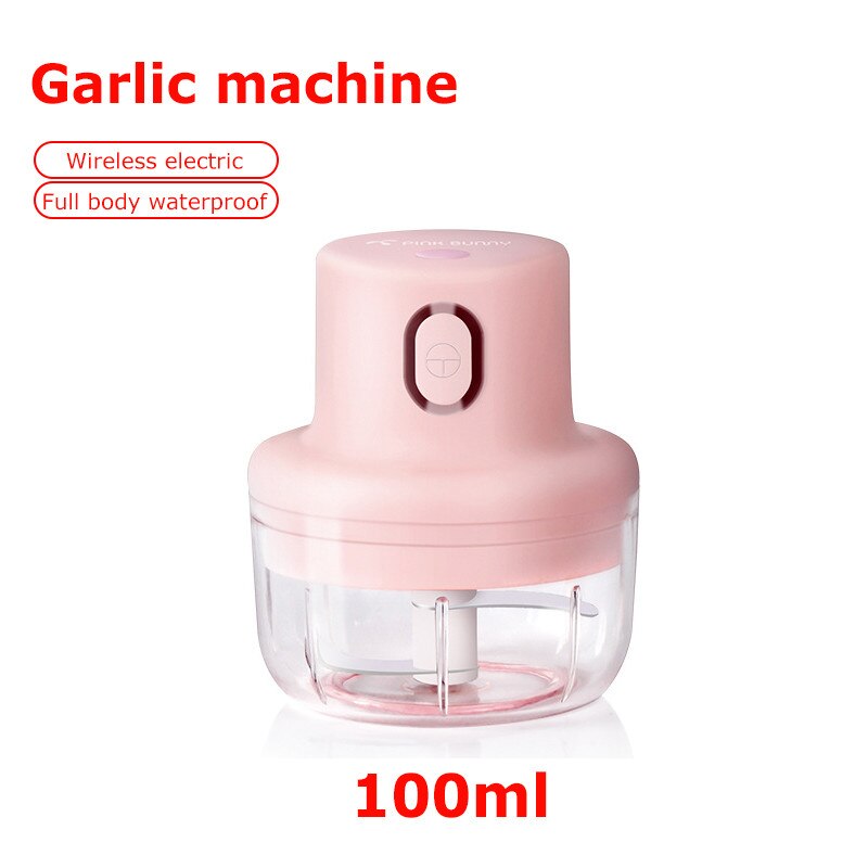 Hachoir à viande électrique sans fil hachoir alimentaire Mini hachoir de cuisine électrique en acier inoxydable hachoir à viande broyeur: style 1