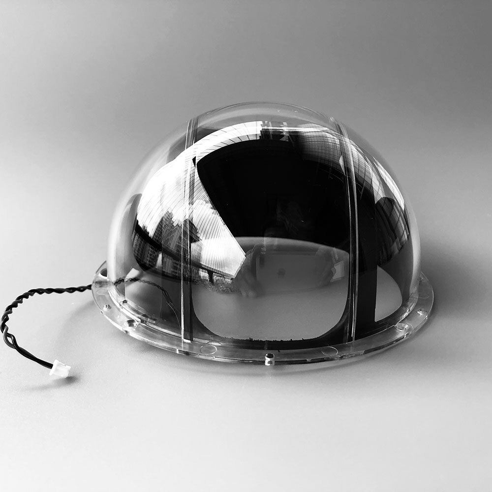 4 Inch 109x56mm Acrylic Clear Dome Cover Protect Lens Cap Hemisphere Security CCTV Camera Housing for Wifi PTZ IP Camera SD19W