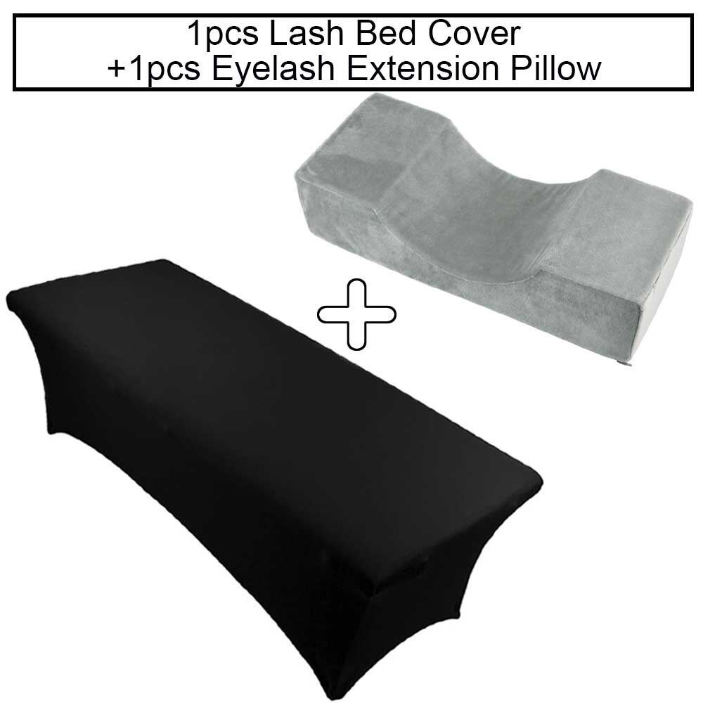 Wimper Kussen Hoofdsteun Ondersteuning Lash Kussen Nek Geënt Wimpers Elastische Vel Wimper Extension Bed Cover Make Lash Salon: set 5