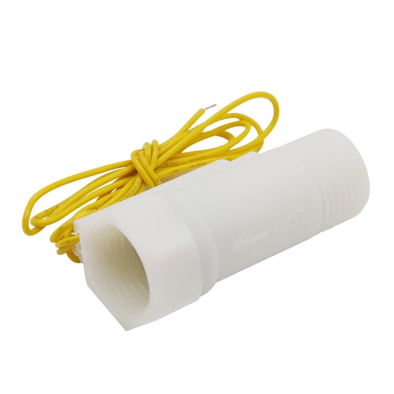 G1/2 Thread Flow Switch Pressure Solenoid Valve Inlet Valve Water Air Inlet Flow Swithc Fitting for Water Heater Durable