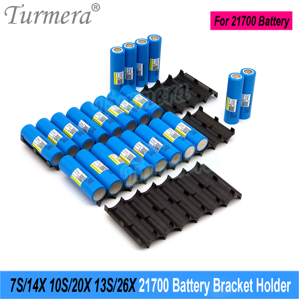 18650 21700 Batteriehalter 5S, 7S, 10S, 13S, Halterung, Abstandshalter, Montage für 12 V, 36 V, 48 V Elektrofahrräder oder E-Roller-Batterie