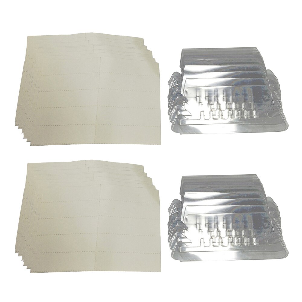 100Pcs Suspension File Folder Hanging File Holder Paper Wear-resistant Frame Documents Organizer Desktop Office Supplies (Plasti: Picture 1 1