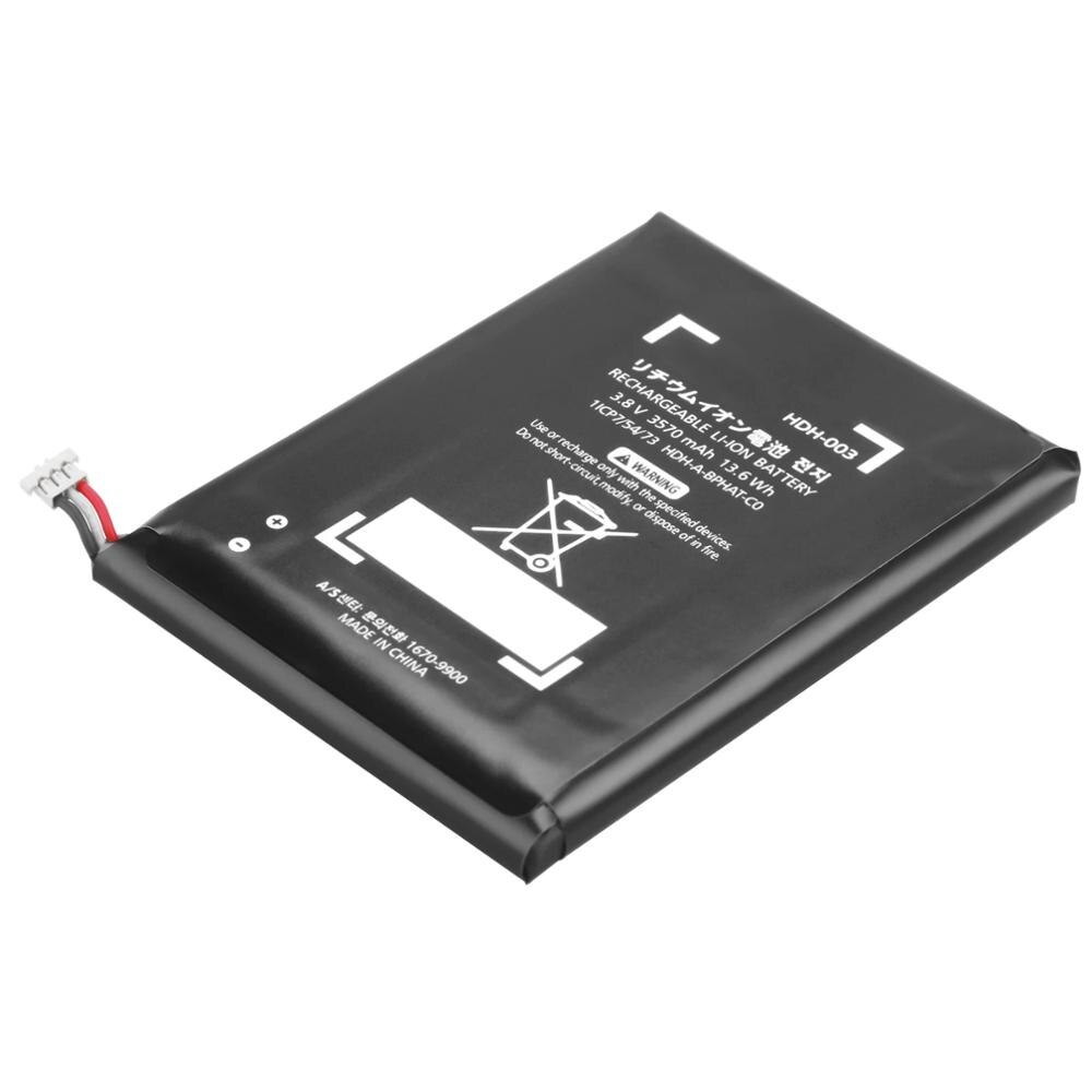 2 pièces HDH-003 batterie Rechargeable pour Nintendo Switch Lite Game Player 3.8v 3570mah Li-ion batterie avec des outils