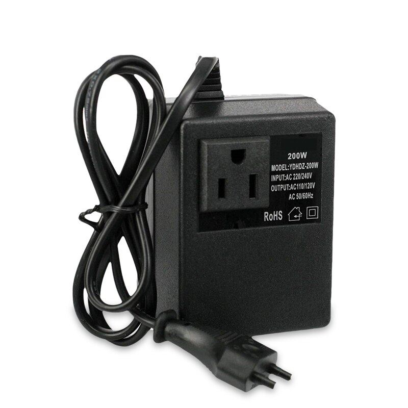 NEUE 200W Spannung Konverter Transformator Schritt Unten 220V Zu 110V AC Schritt Unten Reise Spannung Transformator Konverter