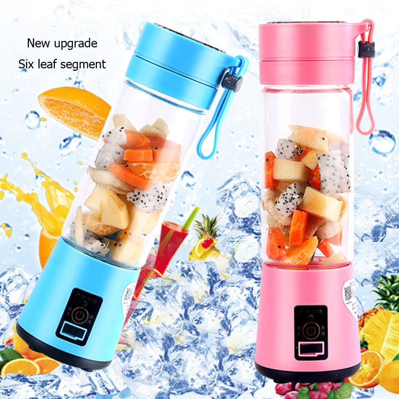 portable blender usb mixer electric juicer machine smoothie blender mini food processor personal blender cup juice blenders