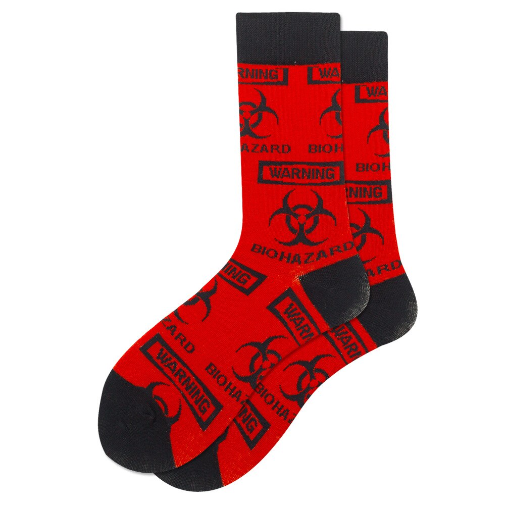 Chaussettes de pour hommes, motif de Cactus, de bière, Hip Hop, Cool, pour femme, hiver, épais, Long Skate, drôle, robe de mariée: CN36004-2