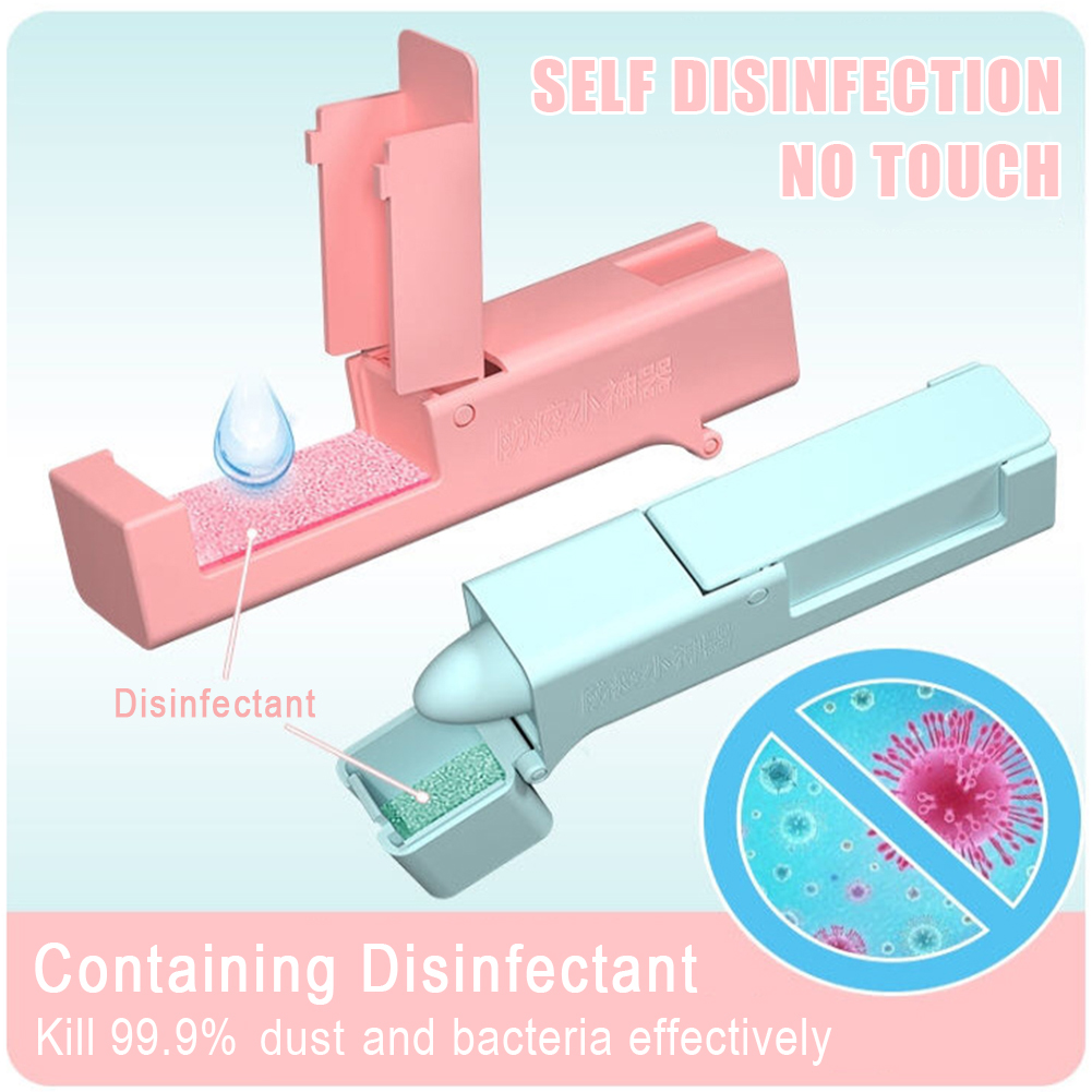 Outdoor Reaching Assist Tool Avoid Touch Elevator Portable Kids Press The Door Tool Hand Free Avoid Touch Door Handles