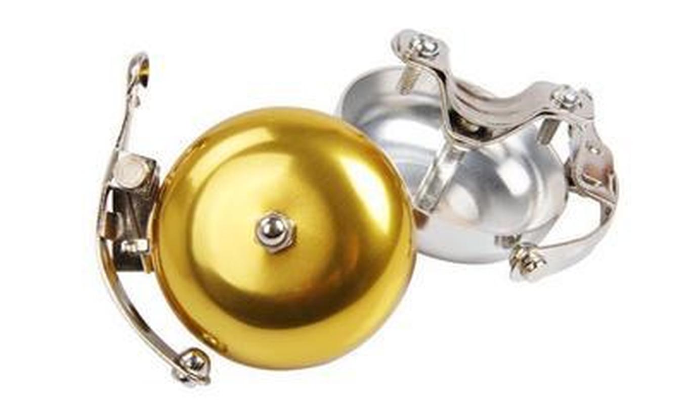 Bicycle Metal Bell Ring Loud Sound One Touch Classic Handlebar Cycling Bicycle Bell Ring Horn Alarm Accessory Cycle Push Bike