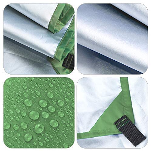 🚀 hængekøje vandtæt regnfluetelt presenning letvægts bærbar vandtæt ripstop nemt folde solskærm uv-beskyttelse