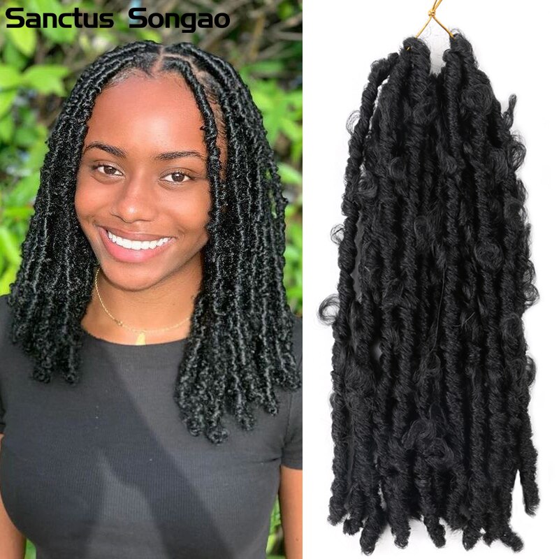 Ombre crotchet braids hair Faux Locs Dreadlocks Hair Extensions #4 T1B 30 27 99j 350 Bug 613 Blonde Mix 3Tone Color