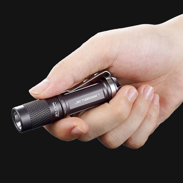Jetbeam JET-I MK I-MK Cree XP-G2 LED Flashlight -480 Lumens w/8x Eco-Sensa AA Batteries w/ Exclusive Jetbeam Keychain Light